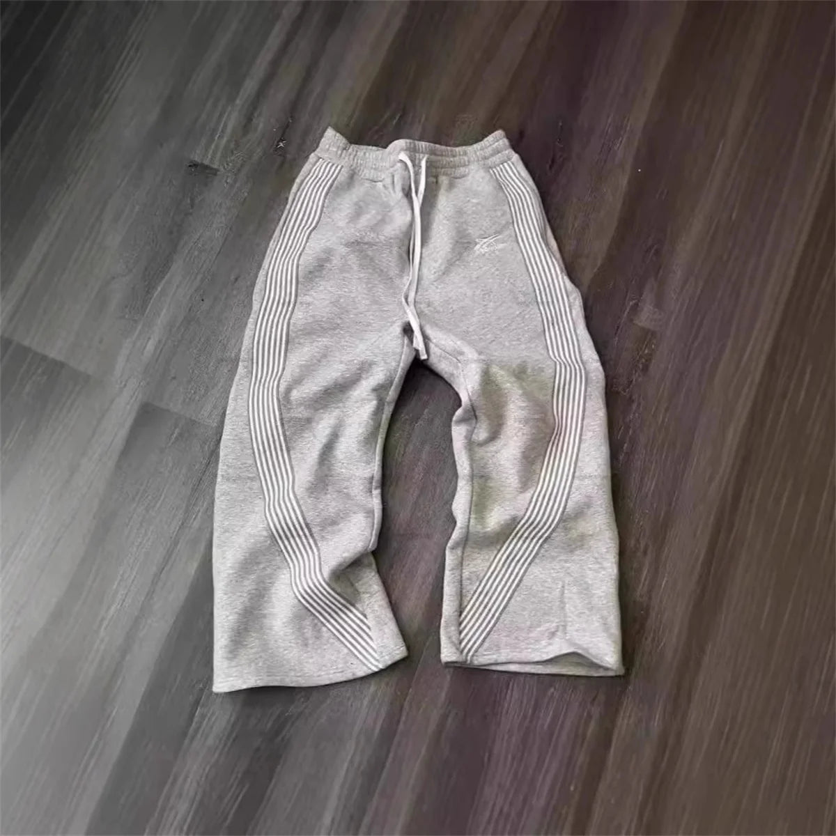 Men's Striped Straight-leg Casual pants