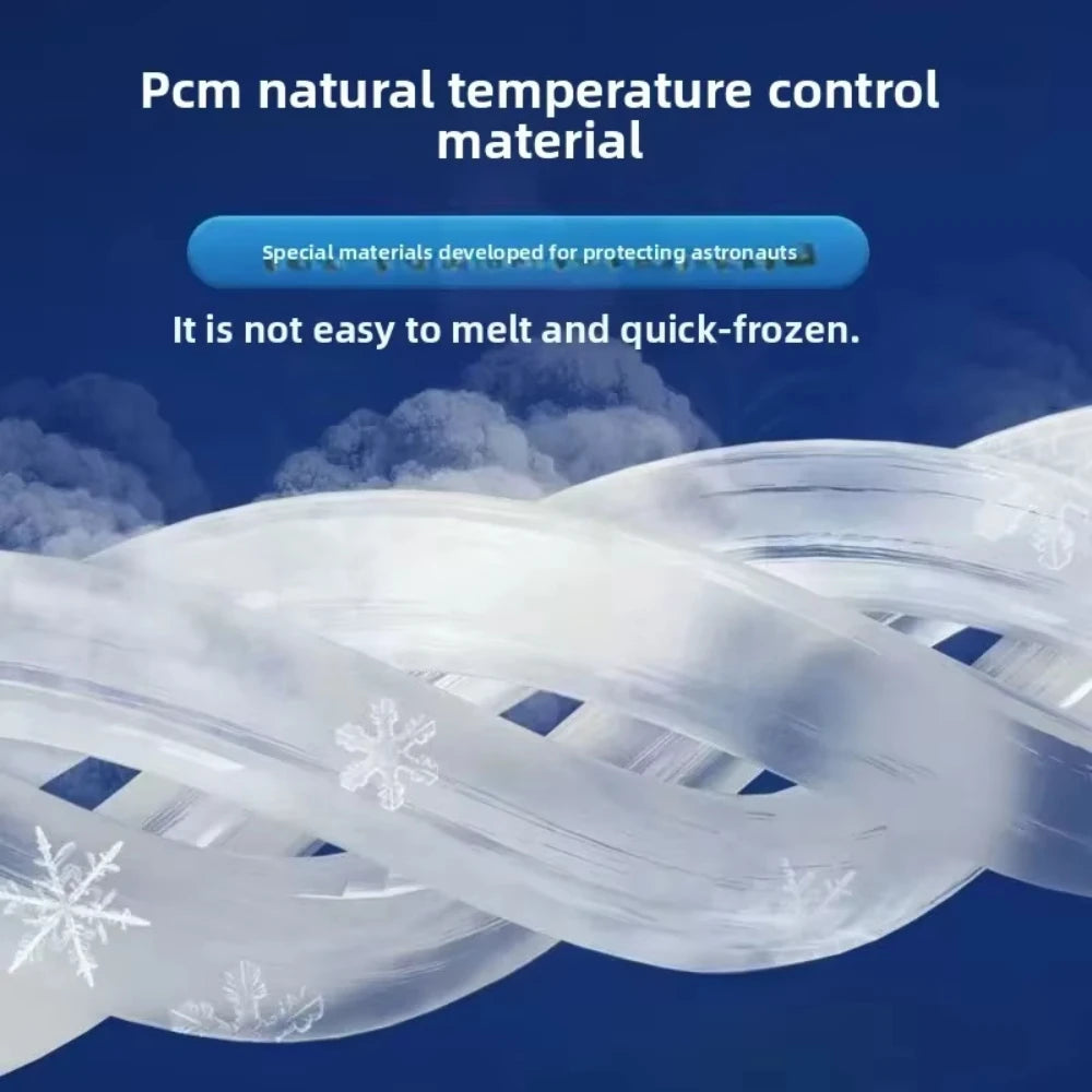 Summer Outdoor Cooling Neck Ring Running Portable Outdoor Sports Cooling Accessories Hands Free Gel Prevention Ice Neck Ring 1pc