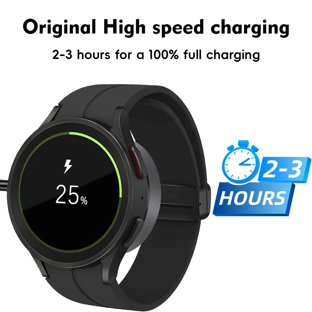 Wireless charger Galaxy Watch Charger for Galaxy Watch 3/4/5/6/7/8, FE, Ultra, 4/6/8 Classic.5 Pro,Active 1/2  USB-A USB-C