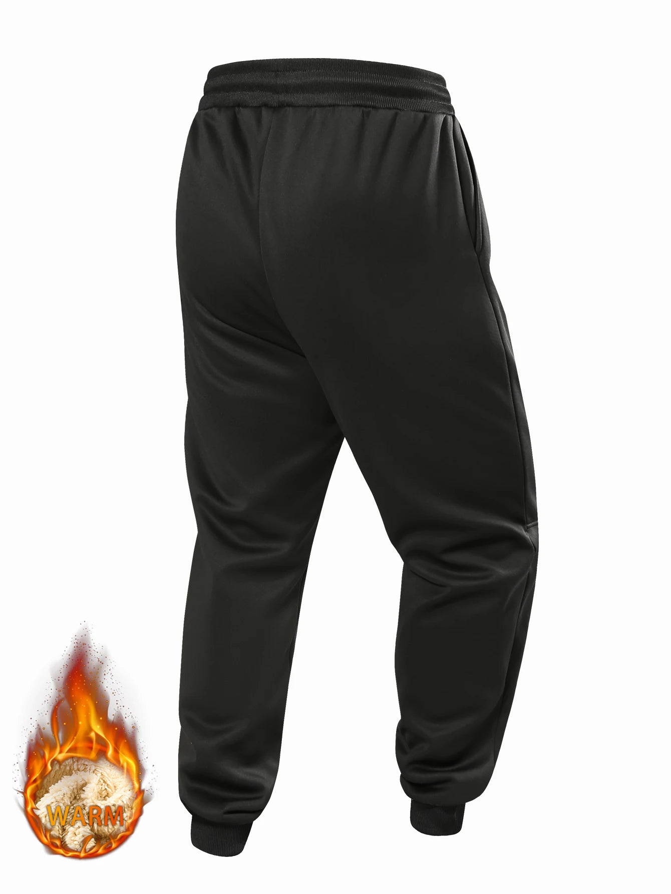 Men's Thickened Fleece Thermal Sweatpants
