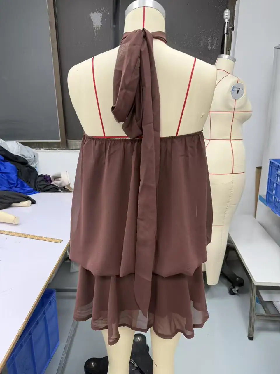 Women's Casual Dresses Woman Clothes Elegant Party Solid-color Beachwear Slim-fitting Sexy Backless Skirt Dress Female Clothing