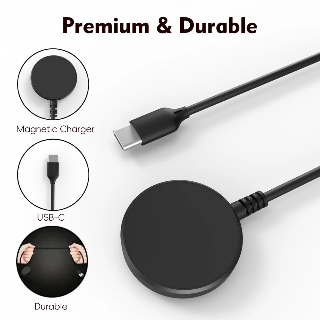 Wireless charger Galaxy Watch Charger for Galaxy Watch 3/4/5/6/7/8, FE, Ultra, 4/6/8 Classic.5 Pro,Active 1/2  USB-A USB-C