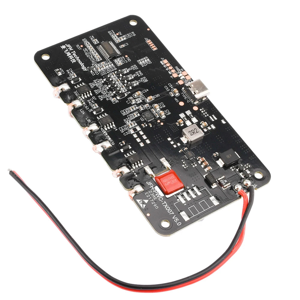 Wireless Car Charger 3 Coil Motherboard pcba 15W Fast Charging high-Power Wireless Charger Transmitter Module 12V-24V Input
