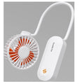 Neck Fan Hands Free, Upgrade Portable Fan with 18650 mAh Battery,3 Speeds Cooling Fan with USB Charging for Travel,Gym Run JMF-4