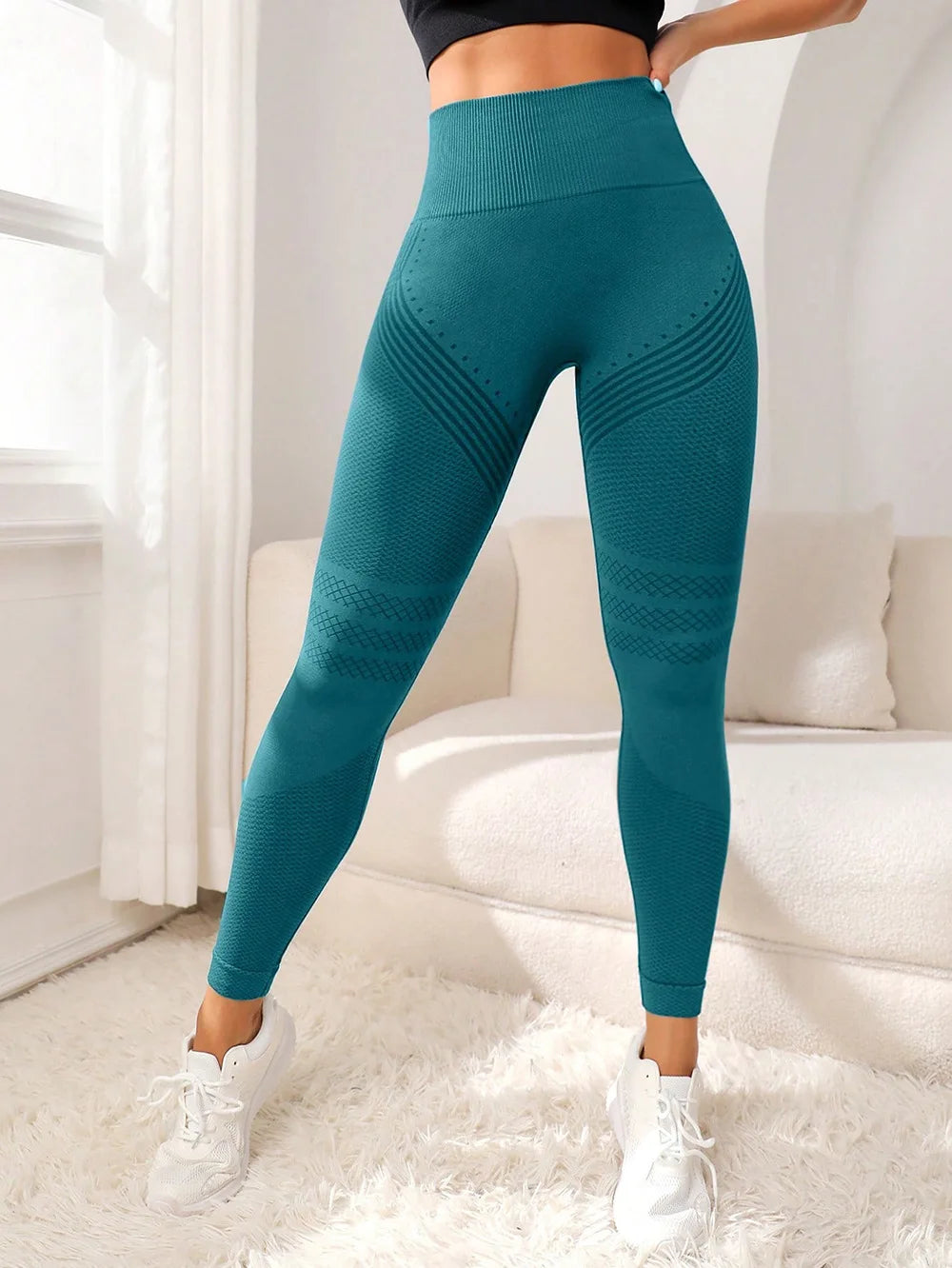 Women's High Waisted Seamless Leggings