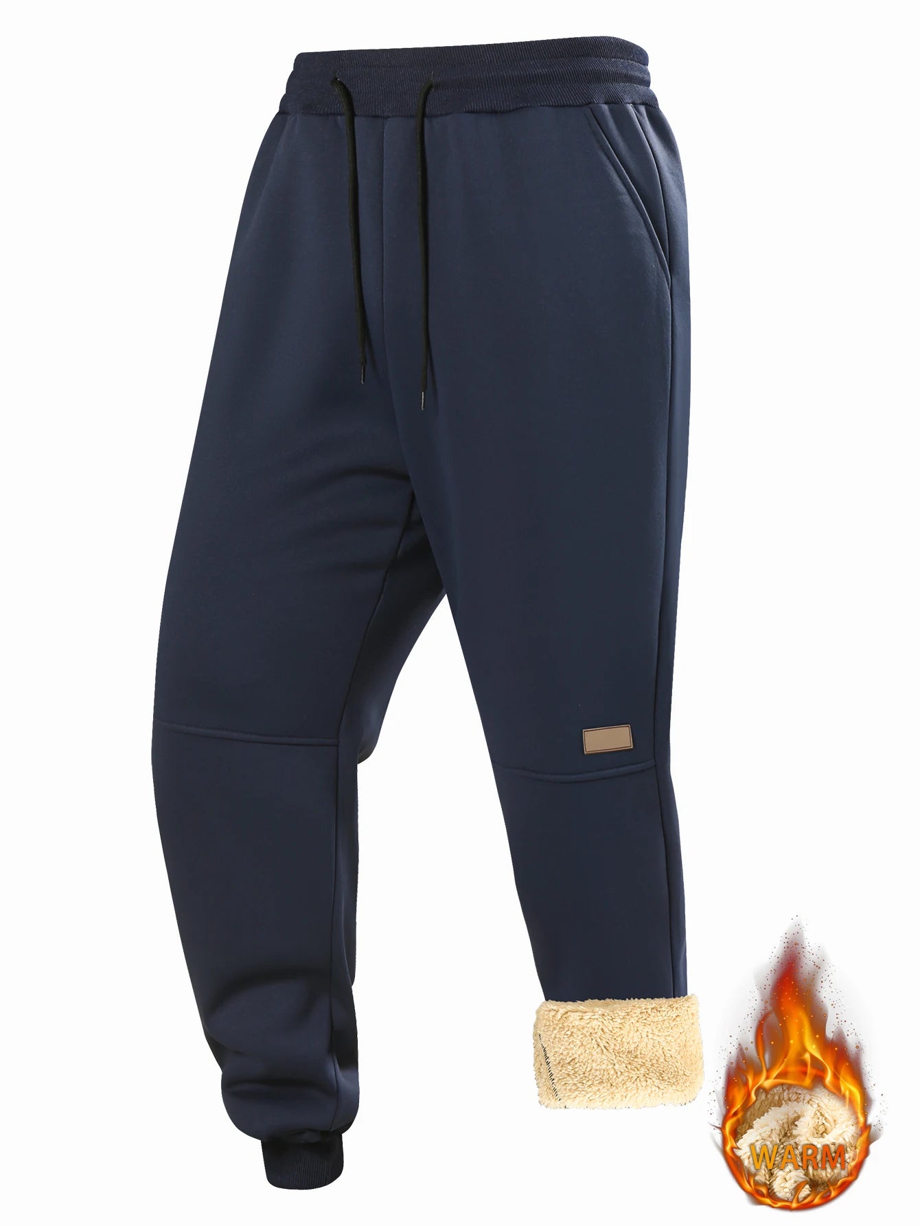 Men's Thickened Fleece Thermal Sweatpants