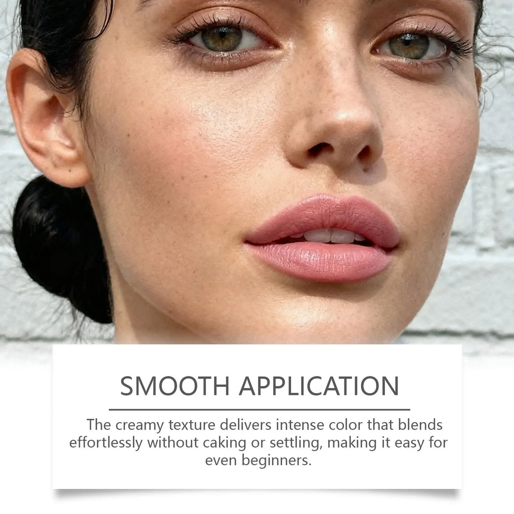Multi-Color Lipstick Fashion Makeup Lasting Waterproof Enhance Lips Shine Natural Pigmented Matte Texture Lightweight Lip Gloss