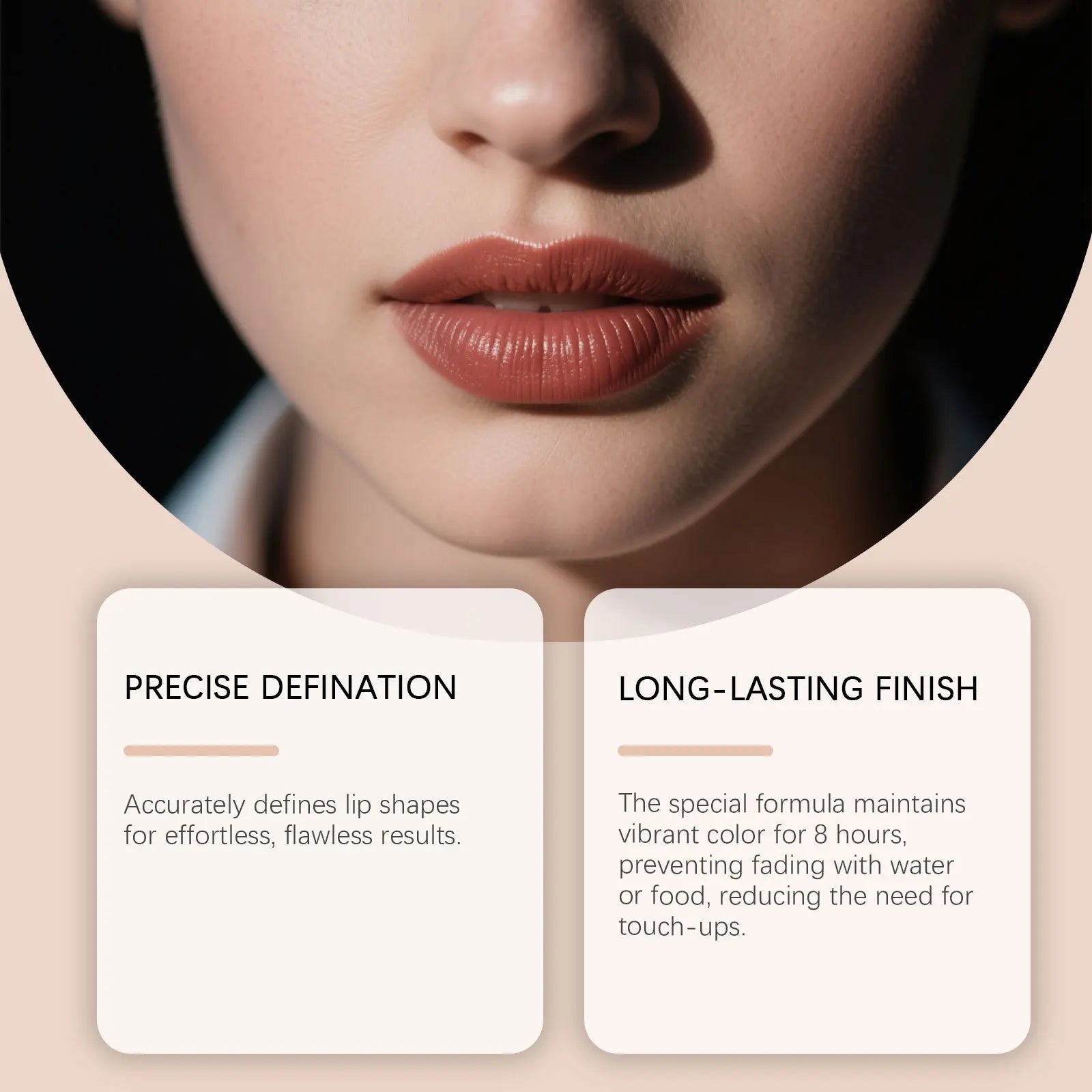 Multi-Color Lipstick Fashion Makeup Lasting Waterproof Enhance Lips Shine Natural Pigmented Matte Texture Lightweight Lip Gloss