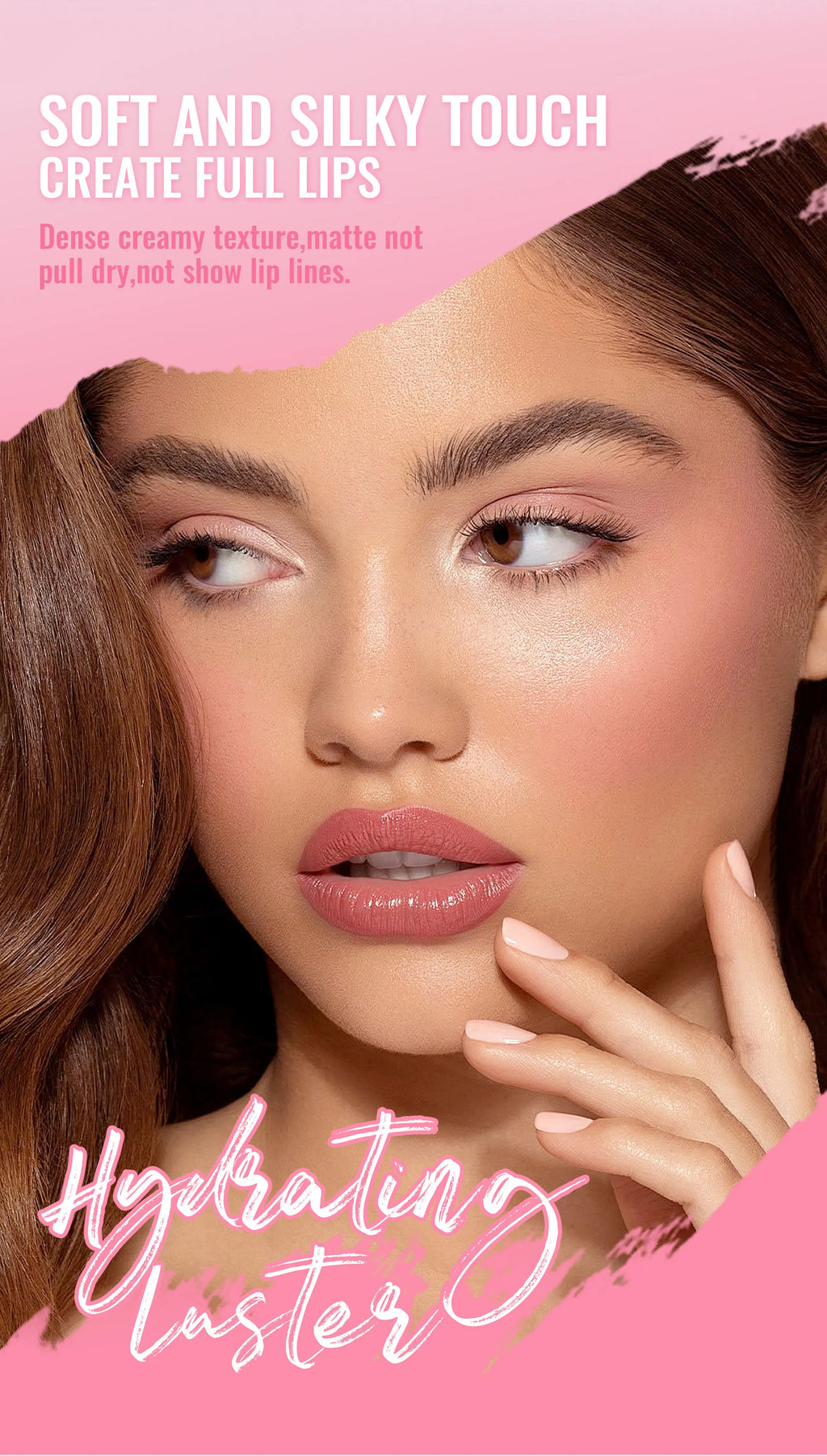 Velvet Lipstick 8 Colors Natural Moisturizing Waterproof Long-Lasting Color Non-stick Natural Daily Look Lipsticks