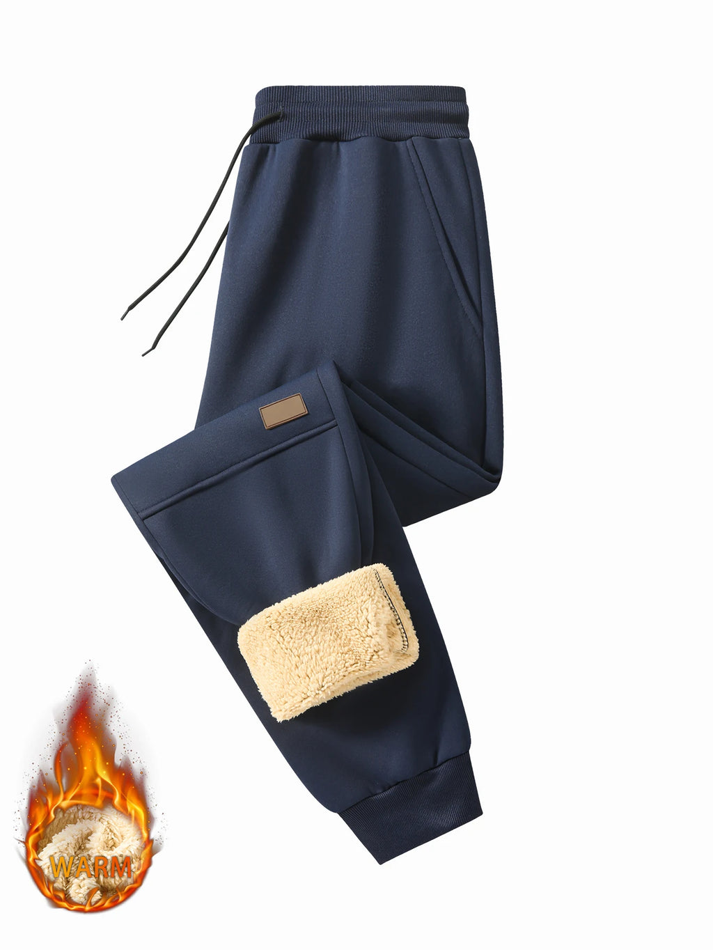 Men's Thickened Fleece Thermal Sweatpants