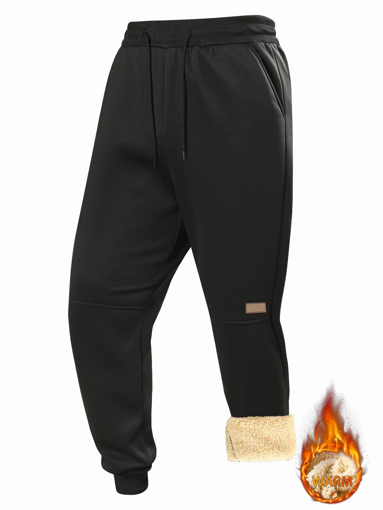 Men's Thickened Fleece Thermal Sweatpants