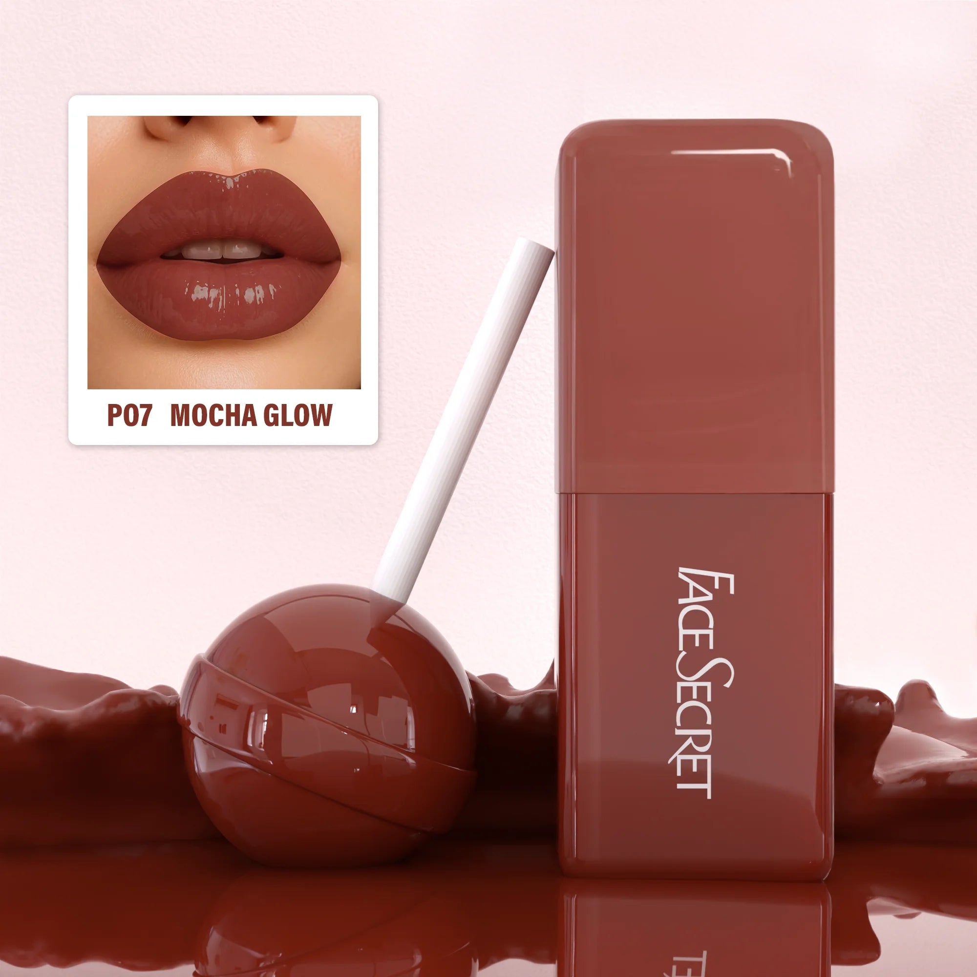8 Color Universal Plump Lip Tint Water Gloss Tint,Moisturizing Waterproof Liquid Lipstick, Non-Stick,High Pigment,Long-Lasting