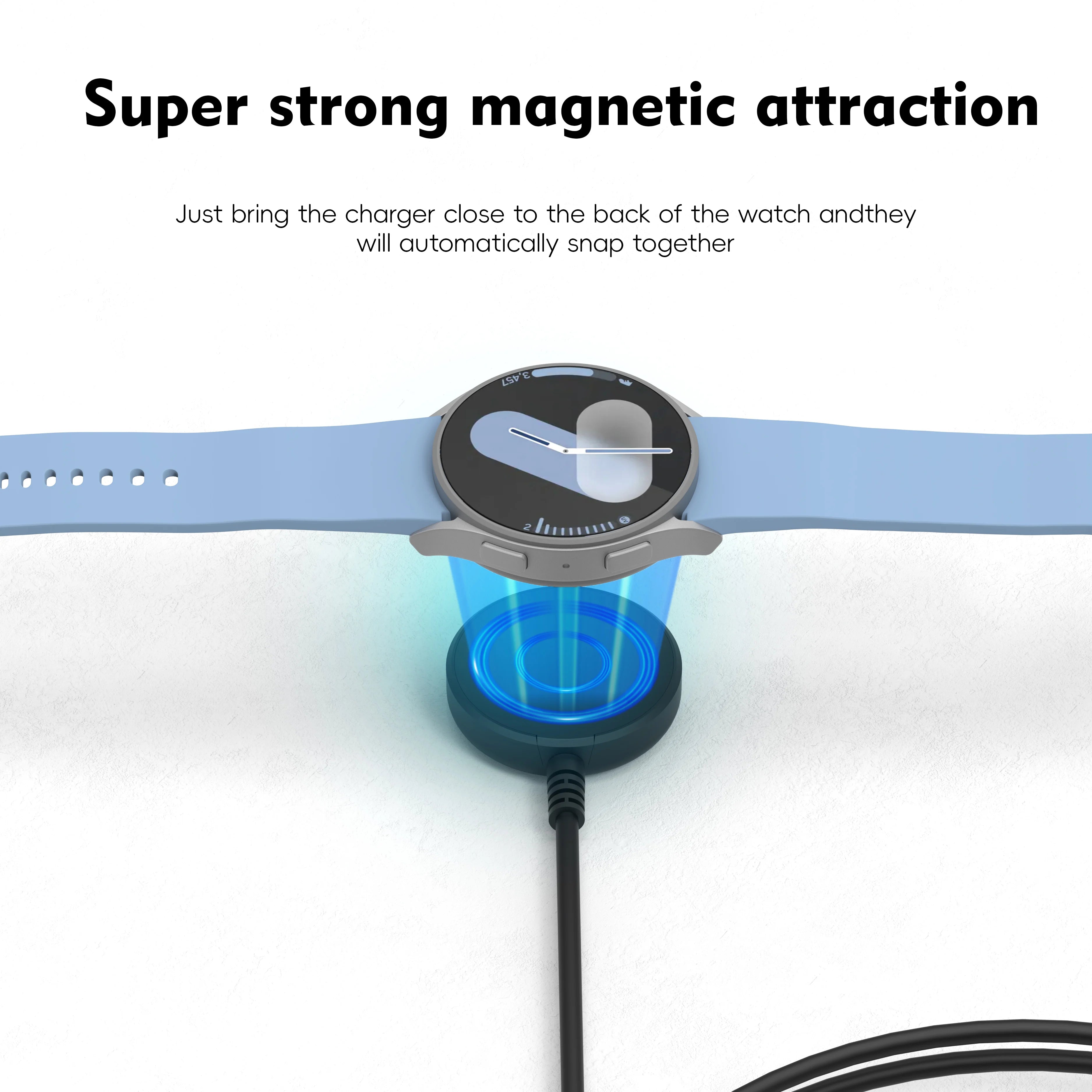 Wireless charger Galaxy Watch Charger for Galaxy Watch 3/4/5/6/7/8, FE, Ultra, 4/6/8 Classic.5 Pro,Active 1/2  USB-A USB-C