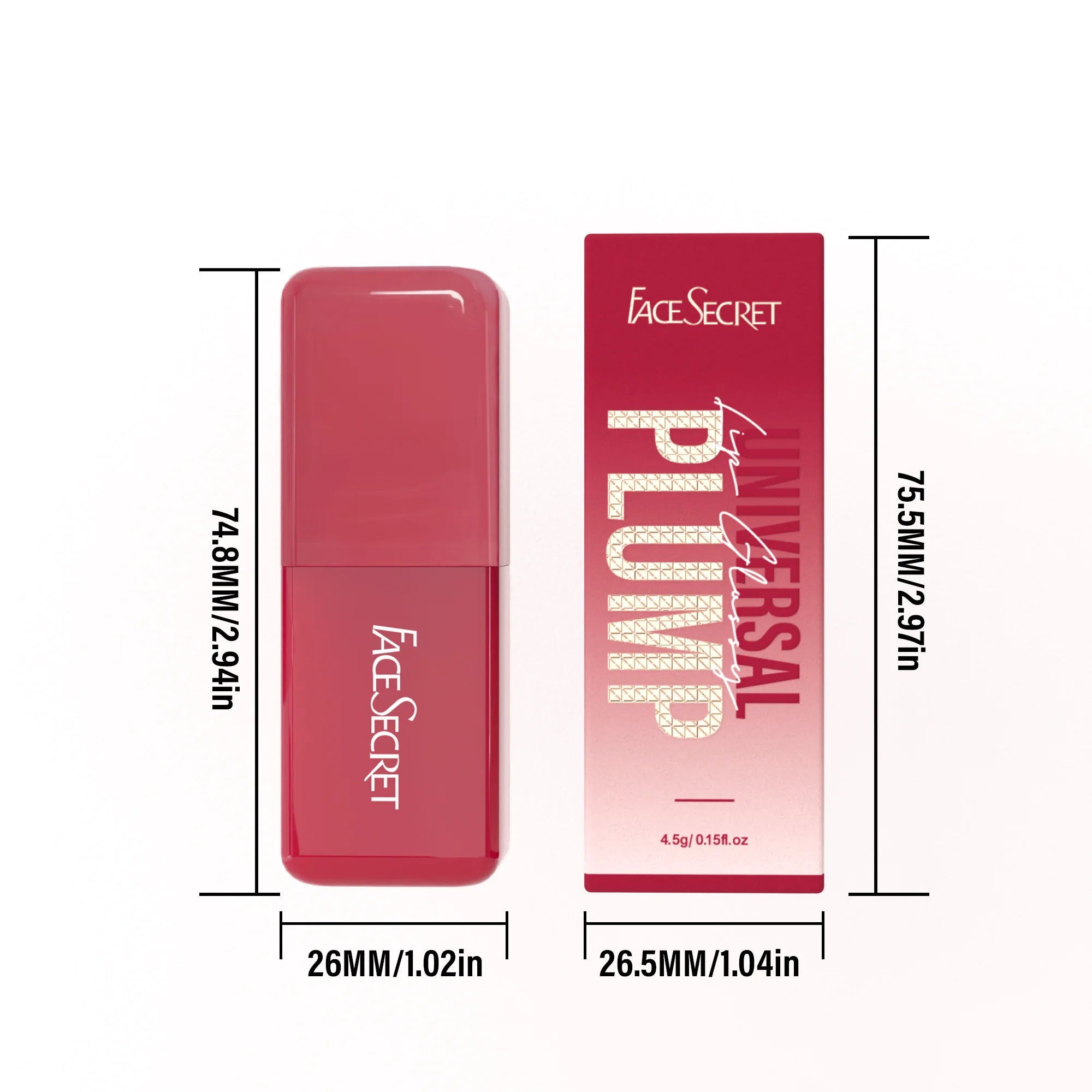 8 Color Universal Plump Lip Tint Water Gloss Tint,Moisturizing Waterproof Liquid Lipstick, Non-Stick,High Pigment,Long-Lasting