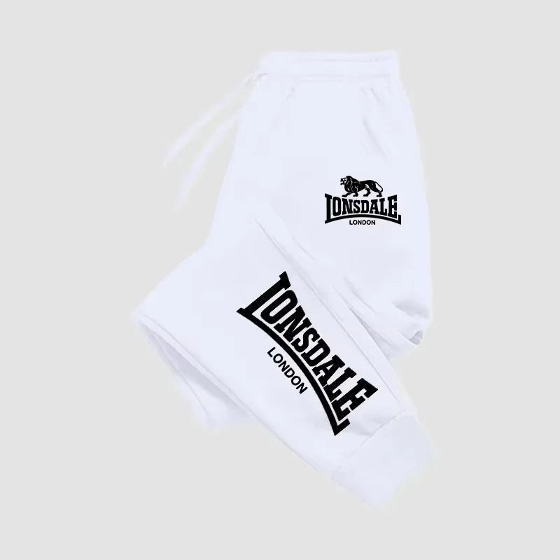 Men's printed fleece jogger pants