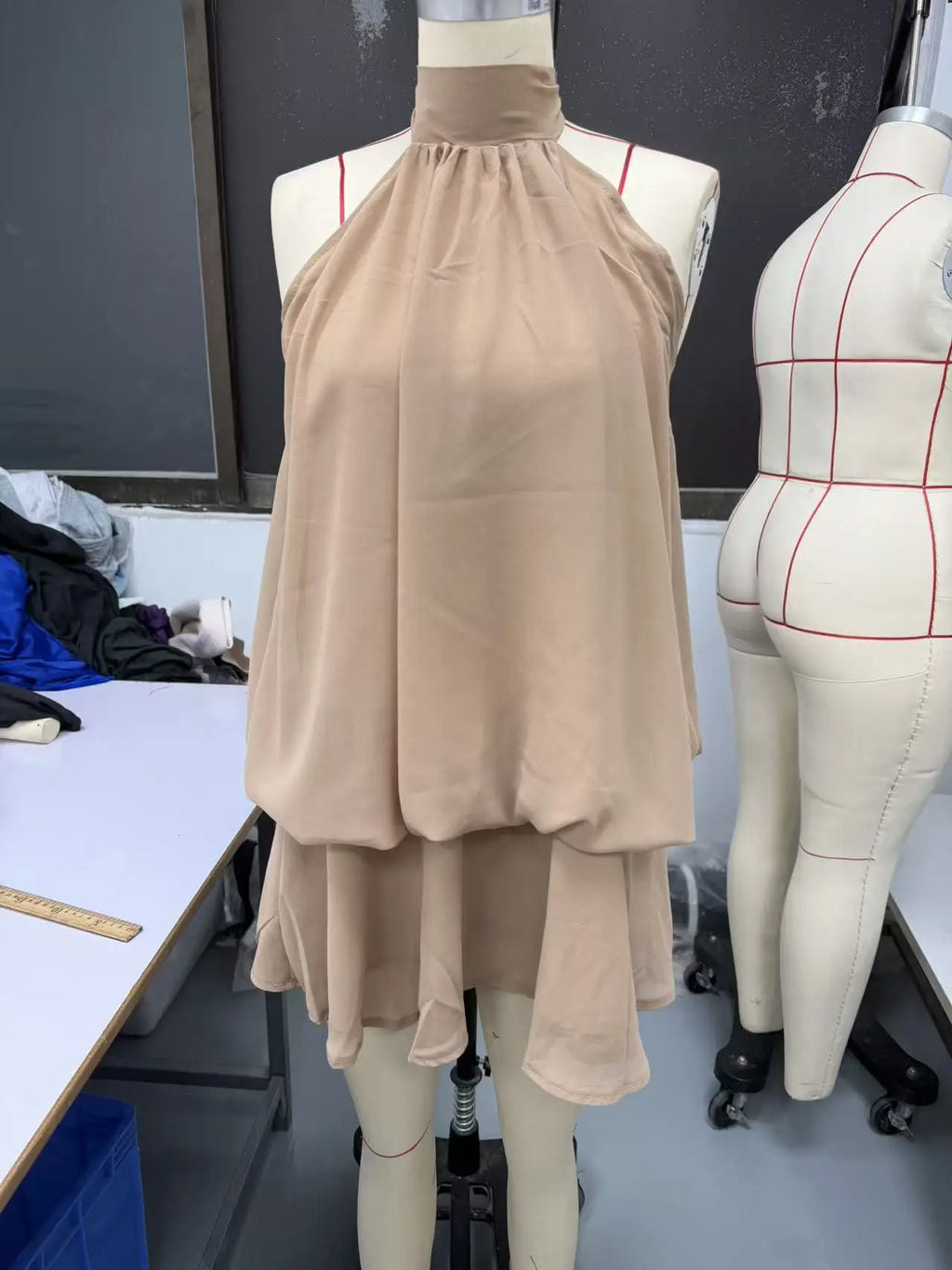 Women's Casual Dresses Woman Clothes Elegant Party Solid-color Beachwear Slim-fitting Sexy Backless Skirt Dress Female Clothing