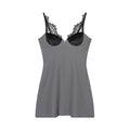 Women's Dress 2025 New Fashion Sexy Lace Deep V-Neck Slip Dress for Women Ersonality Unique Chic Women Slim Dress