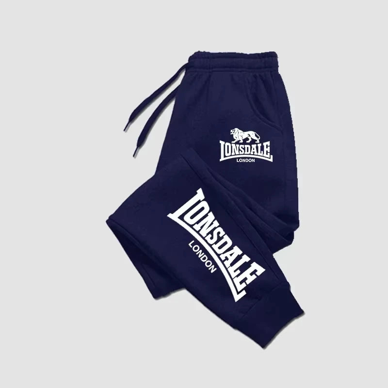 Men's printed fleece jogger pants