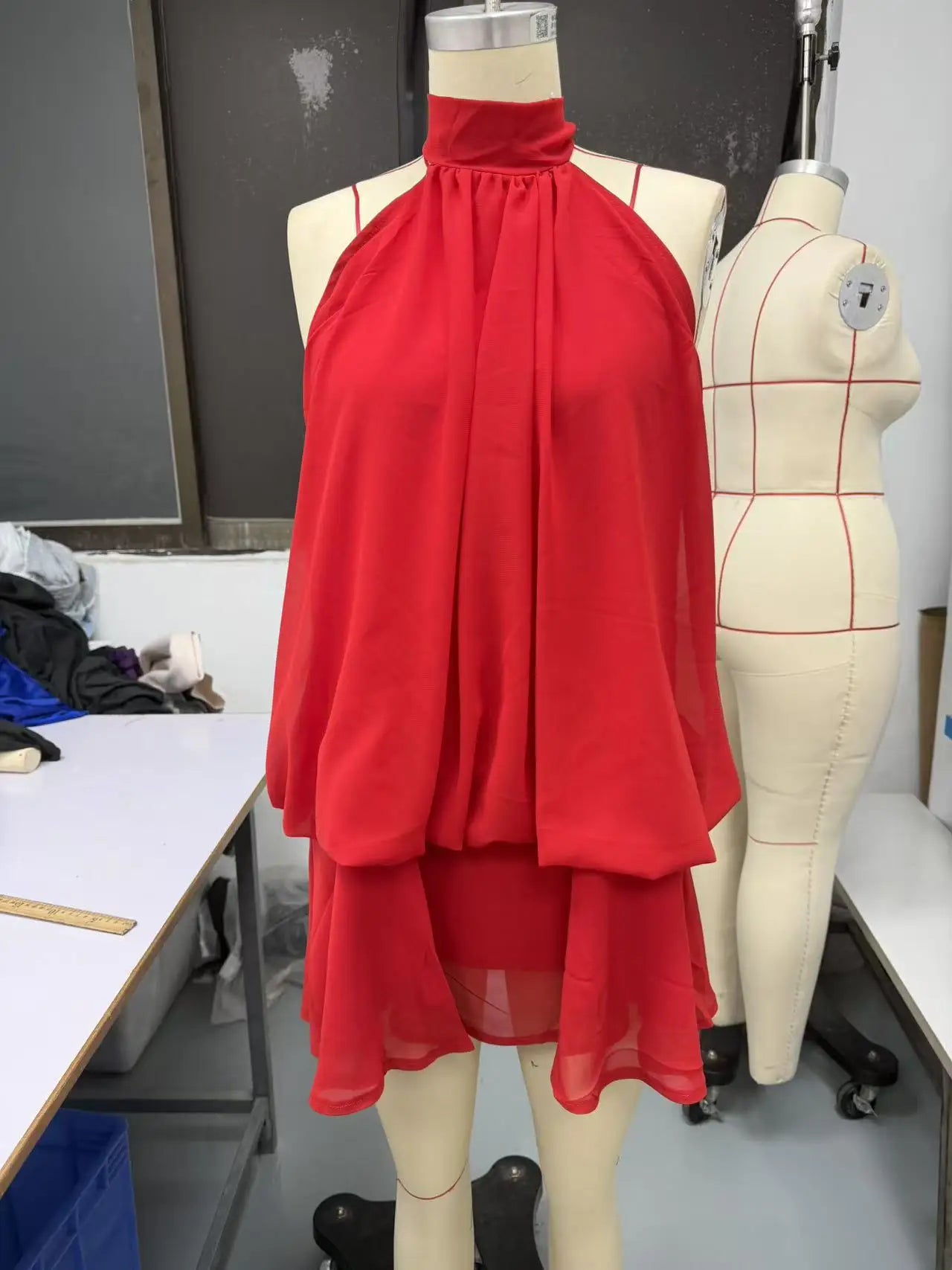 Women's Casual Dresses Woman Clothes Elegant Party Solid-color Beachwear Slim-fitting Sexy Backless Skirt Dress Female Clothing