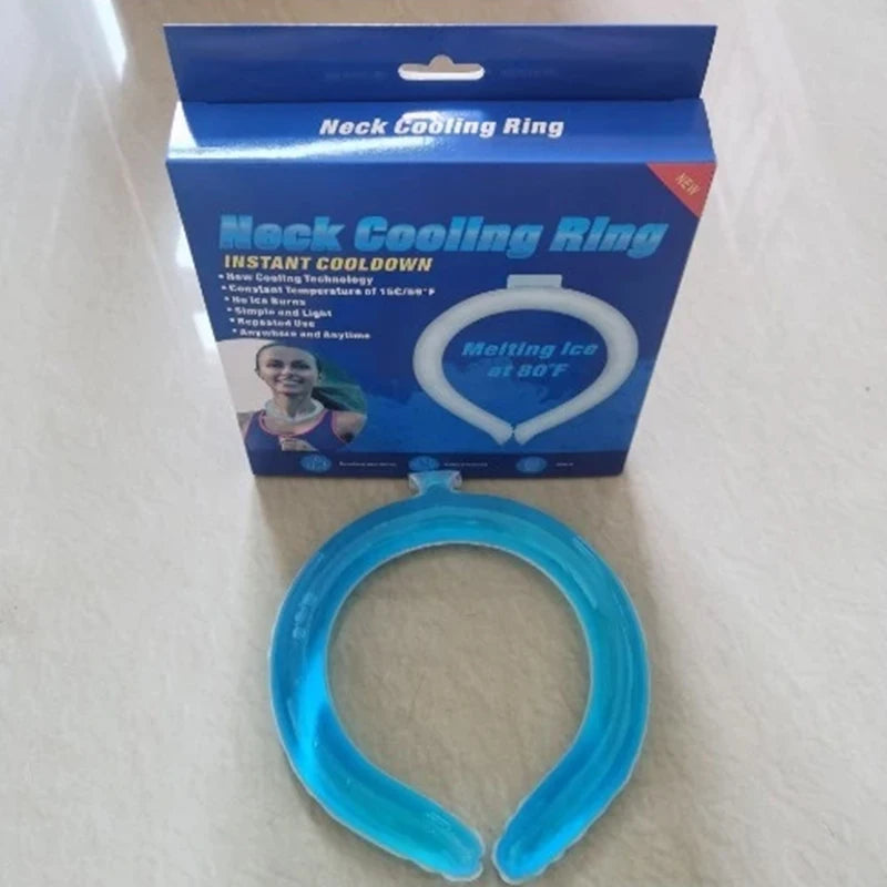 Outdoor Summer Neck Cooler Camping Climbing Cooling Neck Ring Outdoor Cooling Tool For Camping Hiking Cycling Running Fishing