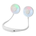 Neck Fan Rechargeable 1200mAh 3 Speeds Hands Free Wearable Fan Portable Personal Cooling Fan for Travel Outdoor Hot Sale