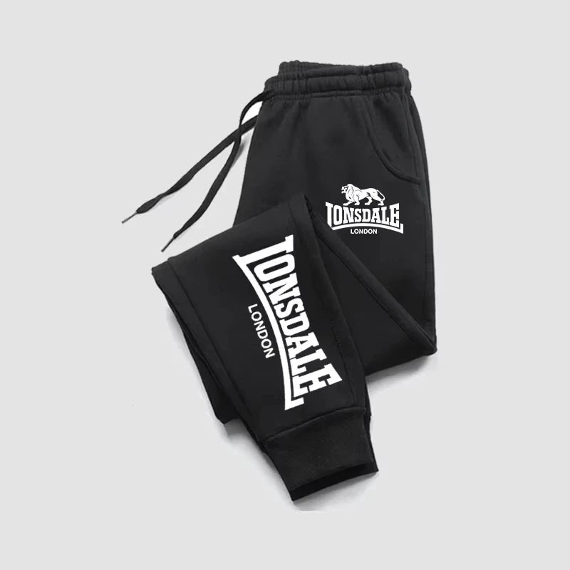 Men's printed fleece jogger pants