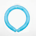 Summer cooling neck with ice neck cooler, portable ice collar, cooling device for high temperatures, neck cooling ice ring
