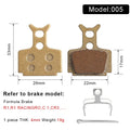 2 Pair Bicycle Hydraulic Disc Metal Brake Pads For Shimano SRAM AVID HAYES Magura ZOOM B01S Cycling MTB Bike Part Accessories