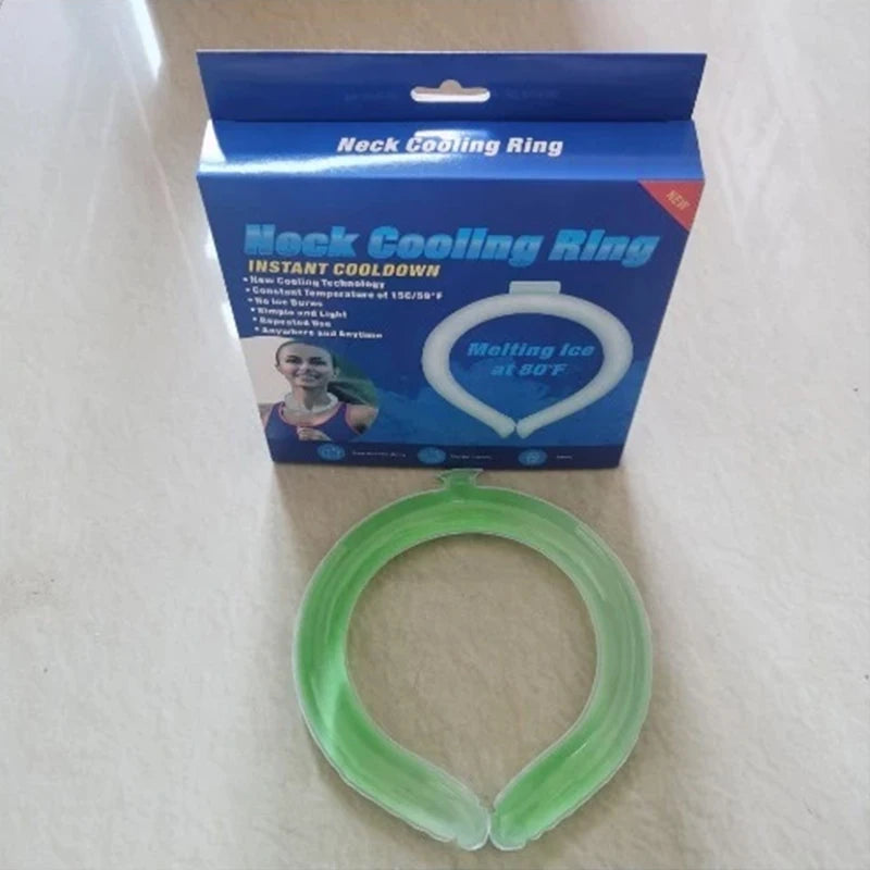 Outdoor Summer Neck Cooler Camping Climbing Cooling Neck Ring Outdoor Cooling Tool For Camping Hiking Cycling Running Fishing